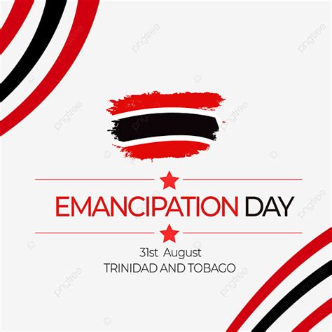 Trinidad And Tobago Clipart Transparent Background Flag Element