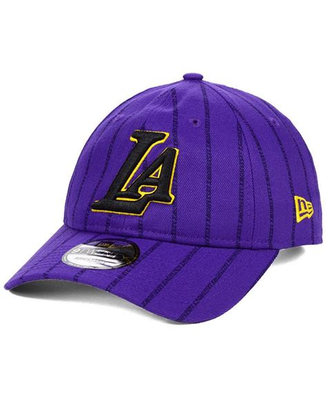 New Era Los Angeles Lakers City Series 9twenty Strapback Cap Macys