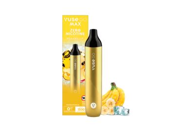 Pod Desechable Vuse Go Max Banana Ice Caladas Sin Nicotina Comprar