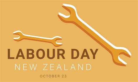 Happy Labour Day In New Zealand Background Banner Card Poster