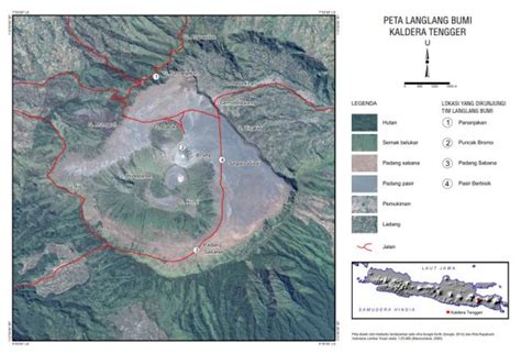 Inspirasi Spesial Peta Letak Gunung Semeru Gunung Semeru