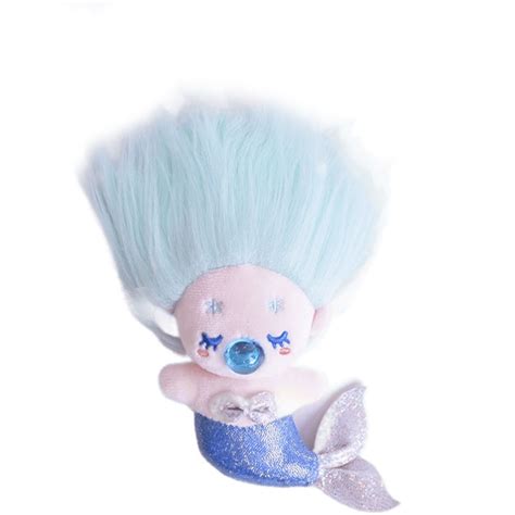 LYU Mermaid Cotton Doll Toy Colorful Fluffy Hair Cute Mermaid Stuffed ...