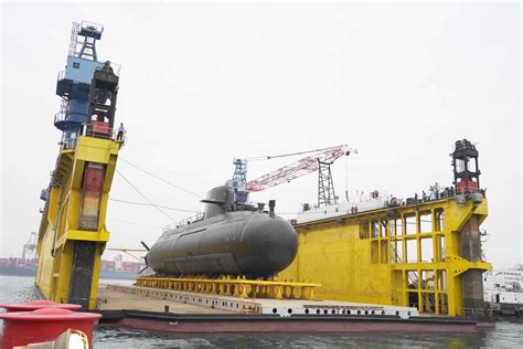 Taiwan Launches Its First Indigenous Submarine - Naval News