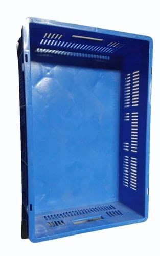 Blue L Supreme Vegetable Plastic Crate At Rs Piece In Ahmedabad