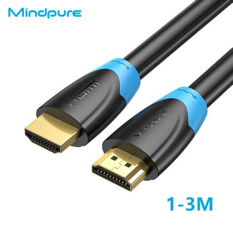 Humblebee HDMI Cable Gold Plated Adapter 4K 60Hz HDMI 2 0 Cable 3