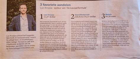 Luc Kroeze On Twitter De Standaard Vroeg Me Naar Mijn Drie Favorieten