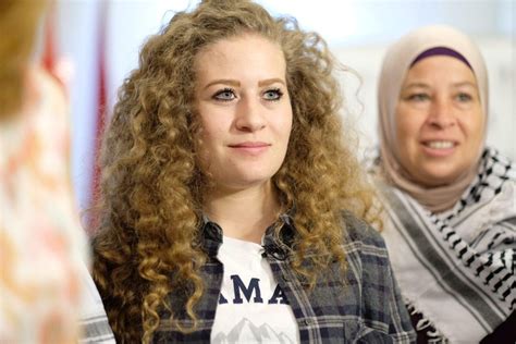 Opt Israel Palestinian Writer And Activist Ahed Tamimis Detention