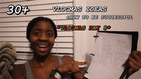 30 Vlogging Ideas For Vlogmas 2023 Vlogmas Day 8 Youtube