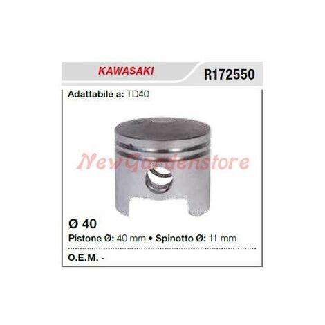 Pistone Segmenti Spinotto KAWASAKI Decespugliatore TD40 172550