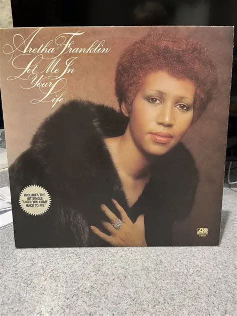 Aretha Franklin Let Me In Your Life Vinyl Lp £500 Picclick Uk