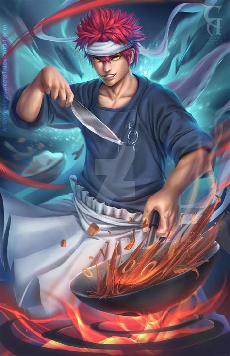 Soma shokugeki fanart by christianamiel21 on DeviantArt