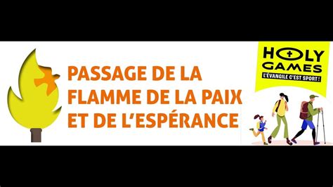 Arrivée de la flamme de paix YouTube