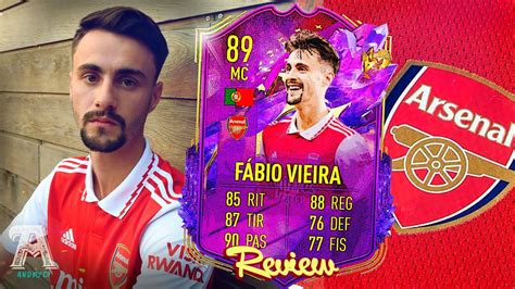 UN MC EXQUISITO Fábio Vieira 89 FUTURE STARS SBC Review Español