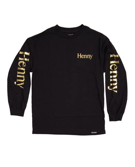 Henny Logo Long Sleeve Tee – Connetic