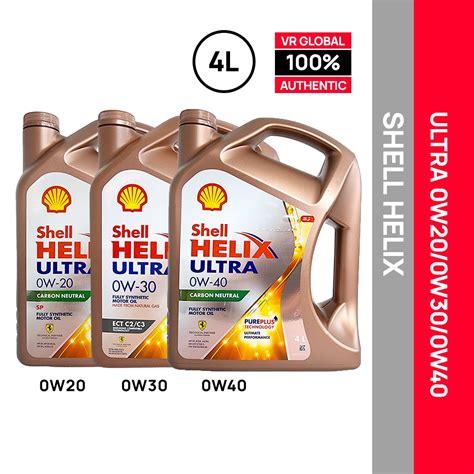 Shell Helix Ultra W W W Fully Synthetic Engine Oil