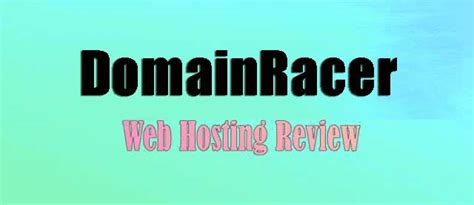 Domainracer Review Best Web Hosting Code Creator