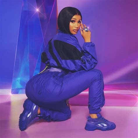 Reebok X Cardi B Bring Next Level Energy In New Collaboration Collection Popsugar Australia