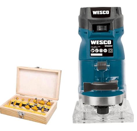 Tupia Laminadora 500W WS5047 Wesco Jogo De Fresas Outros