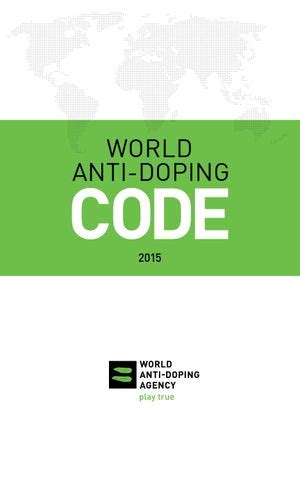 World Anti Doping Code 2015 By SLOADO Issuu