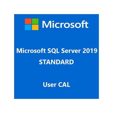 Compra Microsoft Sql Server 2019 Standard User Cal