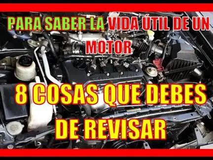 Cómo saber si el motor está en buen estado