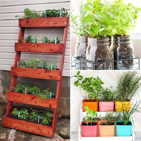 Easy Diy Herb Garden Ideas For Indoor And Outdoor Blitsy