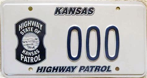 Kansas State Trooper Plates