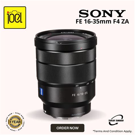 Sony FE 16-35mm F4 ZA OSS-Brand New – Joel Camera