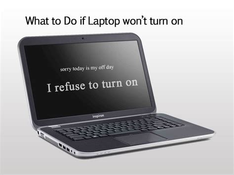 Laptop Won T Turn On A Couple Of Things I Learned You Can Do If Your