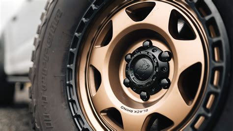 Black Rhino Wheels Voyager Br Matte Bronze With Matte Black Lip