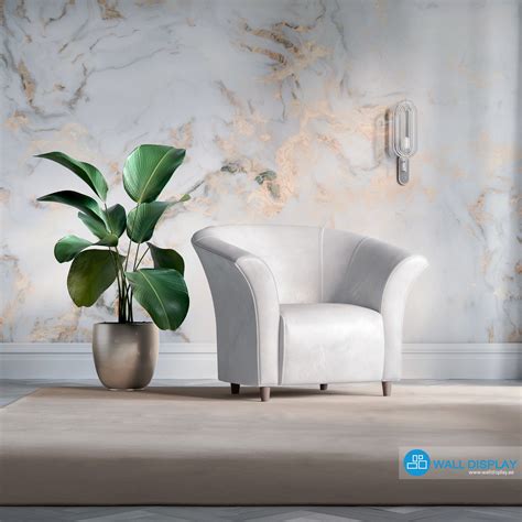 White Gold Marble Wallpaper in Dubai, Abu dhabi and All UAE