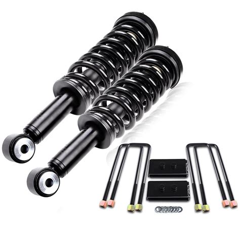 SCITOO 1 Inch Rear Leveling Lift Kit Complete Strut Front Pair Struts