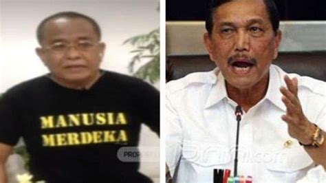 Said Didu Sahabat Rocky Gerung Kini Dalam Masalah Besar Dituntut Luhut