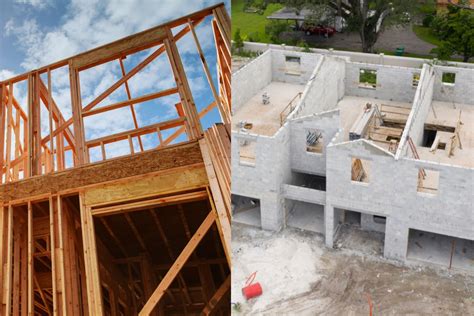 Concrete Block Construction vs Wood Frame Homes | Pros & Cons