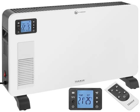 OUTLET Grzejnik Elektryczny DOTYKOWY PANEL LCD TERMOSTAT PILOT 2300W