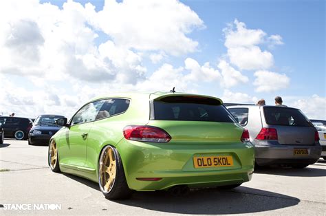 Green X Gold Vw Scirocco Stancenation Form Function