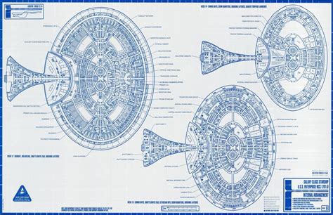 Enterprise D Blueprints | Star trek, Star trek ships, Star trek enterprise