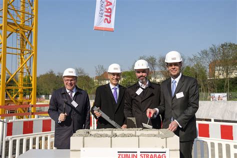 STRABAG AG Lays Cornerstone For New Company Headquarters In Cologne