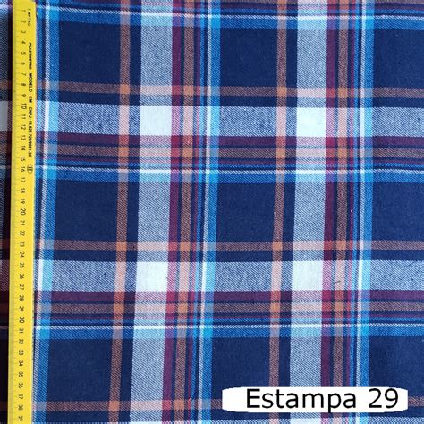 Flanela Mista Xadrez Diversas Estampas