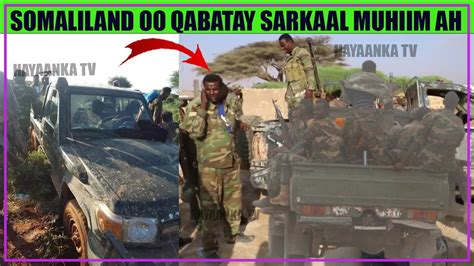 Degdeg Somaliland Oo Qabatay Gaadiid Dagaal Hub Iyo Maxaabiis