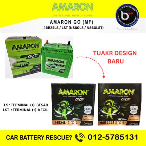 Installation Provided 46B24L NS60LS LST Amaron Go Car