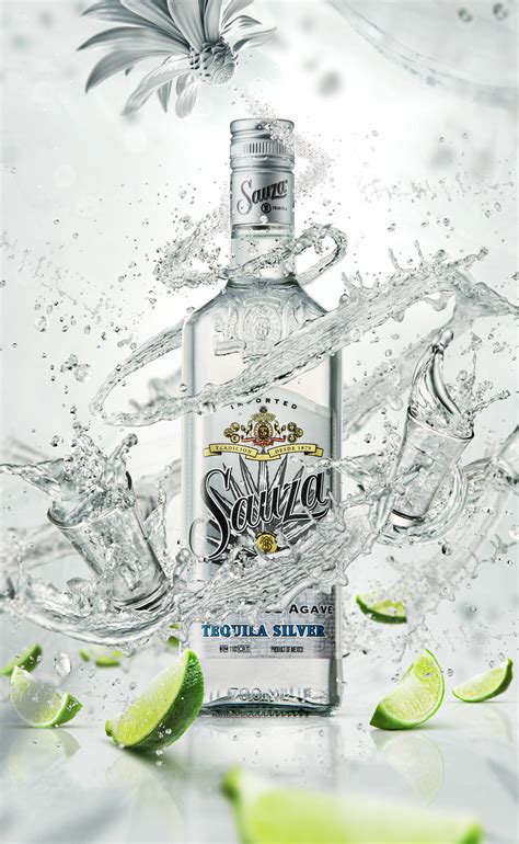 Sauza — Silver tequila on Behance