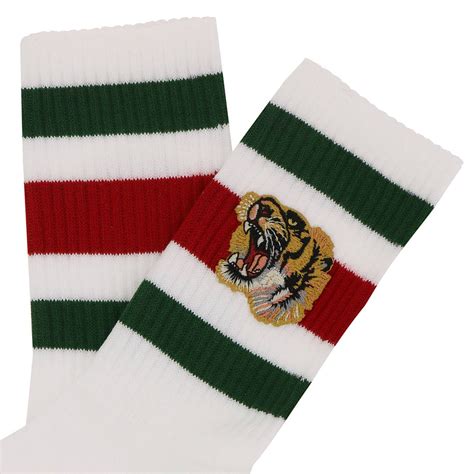 GUCCI: Socks men - White | Socks Gucci 450039 4G482 GIGLIO.COM