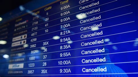 Thousands Of Us Flights Cancelled Sky News Australia