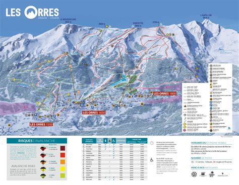 Plan Des Pistes Les Orres