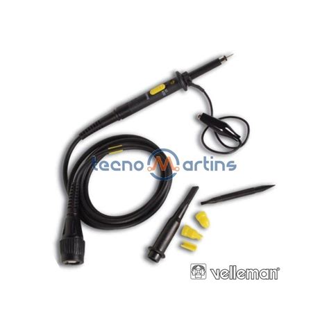 Conjunto Pontas de Prova p Osciloscópio 100Mhz Velleman TecnoMartins pt