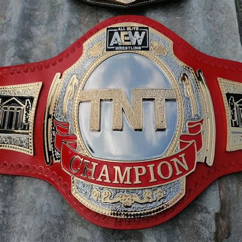 AEW Championship AEW TNT Champion Belt Belts Mania