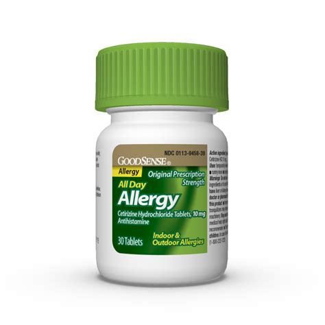 Goodsense® All Day Allergy Cetirizine Hcl Tablets 10 Mg 30 Ea