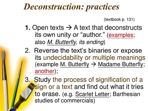 PPT - Post-Structuralism: Deconstruction PowerPoint Presentation - ID:235213