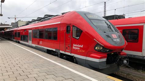 Pesa Link Br 633 Mitfahrt von Geltendorf nach München Hbf YouTube